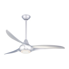 Minka Aire - Light Wave LED Ceiling Fan, Silver - Ceiling Fans