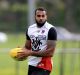 No show: Heritier Lumumba was not present at Melbourne training.