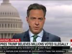 Jake Tapper Calls Out Trump's Lies About Widespread Voter Fraud