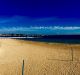 Reader Michael Italiano sent in this photo as clouds started to gather off the Rockingham foreshore.