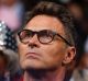 Actor Tim Daly watches during the first day of the Democratic National Convention in Philadelphia , Monday, July 25, ...