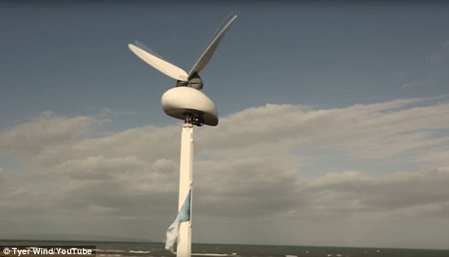 The firm designed the wings to capture energy from the wind and send it to a spinning axle inside the turbine housing, which serves as the moving agent in the turbine. It is different from other wind turbines, as it converts linear motion into a circular motion or figure-eight pattern