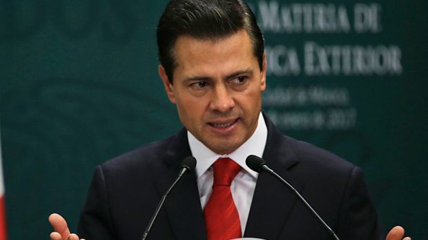 Mexico's President Enrique Pena Nieto.