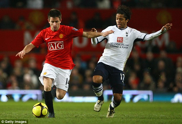 Zoran Tosic (left) failed to live up to his tag as the next Ryan Giggs at Manchester United