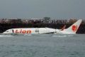 The Lion Air jet crashed into the sea near Denpasar airport, Bali. 