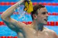 Meteoric rise: Australia's 100m freestyle gold medallist Kyle Chalmers.