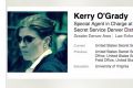 The now-deleted Facebook page of Secret Service agent Kerry O'Grady.