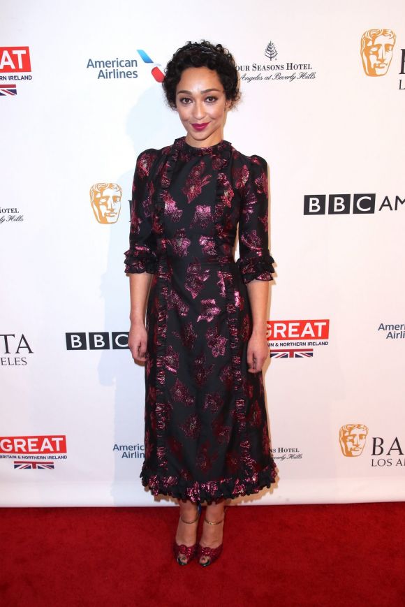 Ruth Negga attends The BAFTA Tea Party at Four Seasons Hotel Los Angeles at Beverly Hills on January 7, 2017 in Los ...