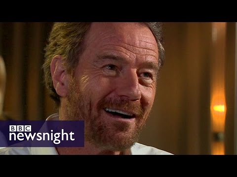 Breaking Bad's BRYAN CRANSTON impersonates Trump - BBC Newsnight