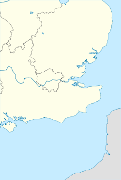 London is located in South-east England