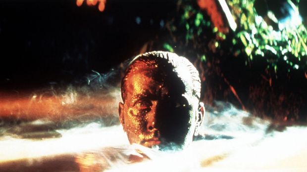 Martin Sheen as Willard in Francis Ford Coppola's, Apocalypse Now.