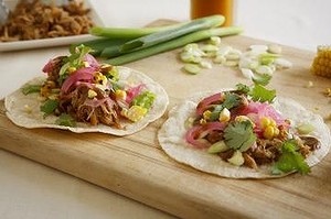 Frank Camorra's Mexican-style pulled pork.