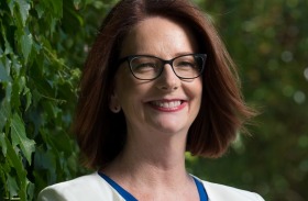 Former Prime Minister Julia Gillard, who will receive an Australia Day honour.