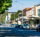 24 October 2012. News. Steph Anderson Story. Canberra Times photo by Rohan Thomson. Shops and parking along the Kings ...