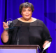 Roxane Gay receives the Freedom to Write Award during the PEN Center USA's 25th Annual Literary Awards Festival at the ...