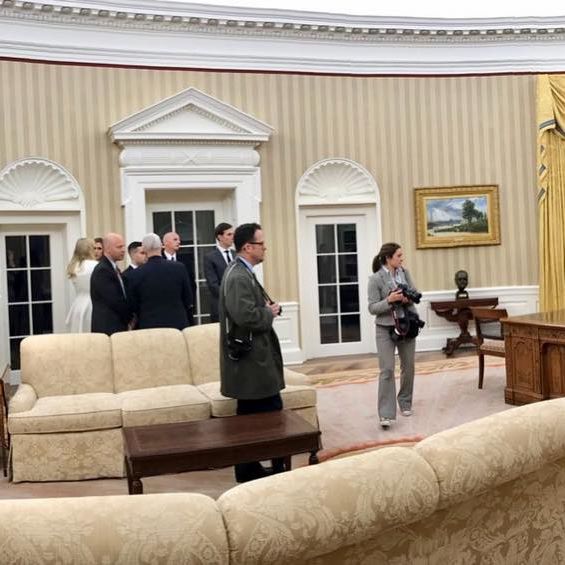 This photo was taken as President @realdonaldtrump sat at his desk in the Oval Office for the first time. In the 96 hours since then, he has signed or approved 10 Executive Orders and Presidential Memorandums. This is a President who will get the job done!