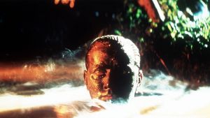 Martin Sheen as Willard in Francis Ford Coppola's, Apocalypse Now. 