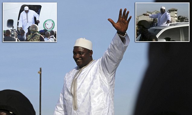 Gambia finally gets its new president, Adama Barrow