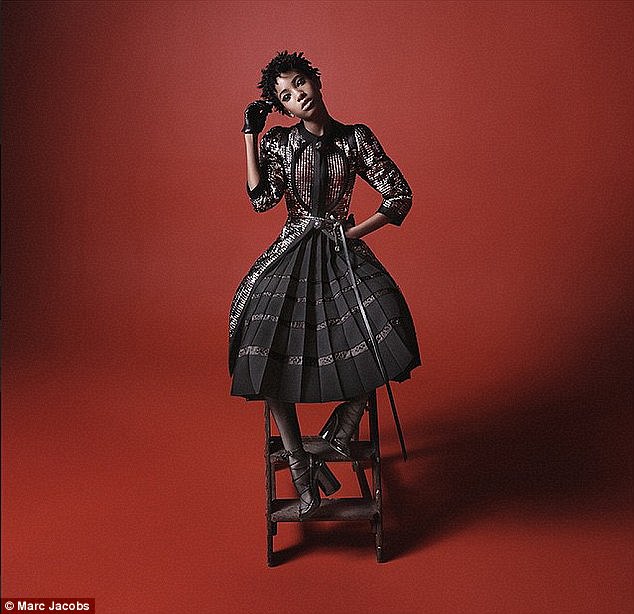 Famous offspring: Willow Smith also posed solo for the same campaign