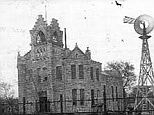 Austin Callaway, 18, was snatched from the LaGrange City Jail (pictured above) in September 1940 by a group of six armed and masked white men who then drove the teen out to a country road where he was shot multiple times in the head, arms and hands