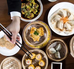 A selection of dim sum from the Man Tong Kitchen banquet.