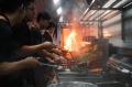 Chefs at Lotus preparing food for the Chinese New Year Weekend 2017, at the Chinese Restaurant Lotus in Sydney. Photo by ...