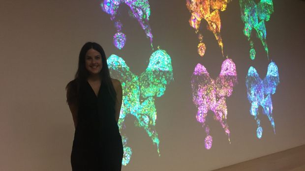 PhD student Clare Weeden and the basal stem cells her team believes cause smokers lung cancer.