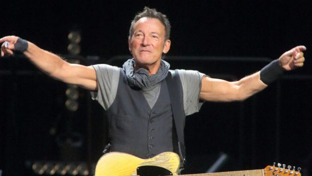 Bruce Springsteen performs with the E Street Band last year in Baltimore.