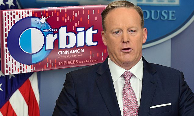 Dangers of Sean Spicer chewing 2.5 packs of gum by noon