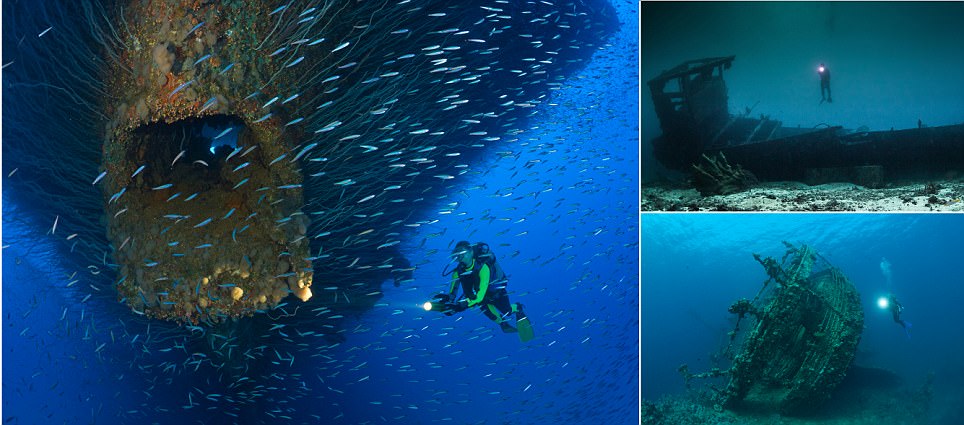 Eerie photos capture awe-inspiring shipwrecks