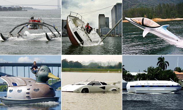 The world's wackiest boats and yachts revealed