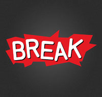 break logo