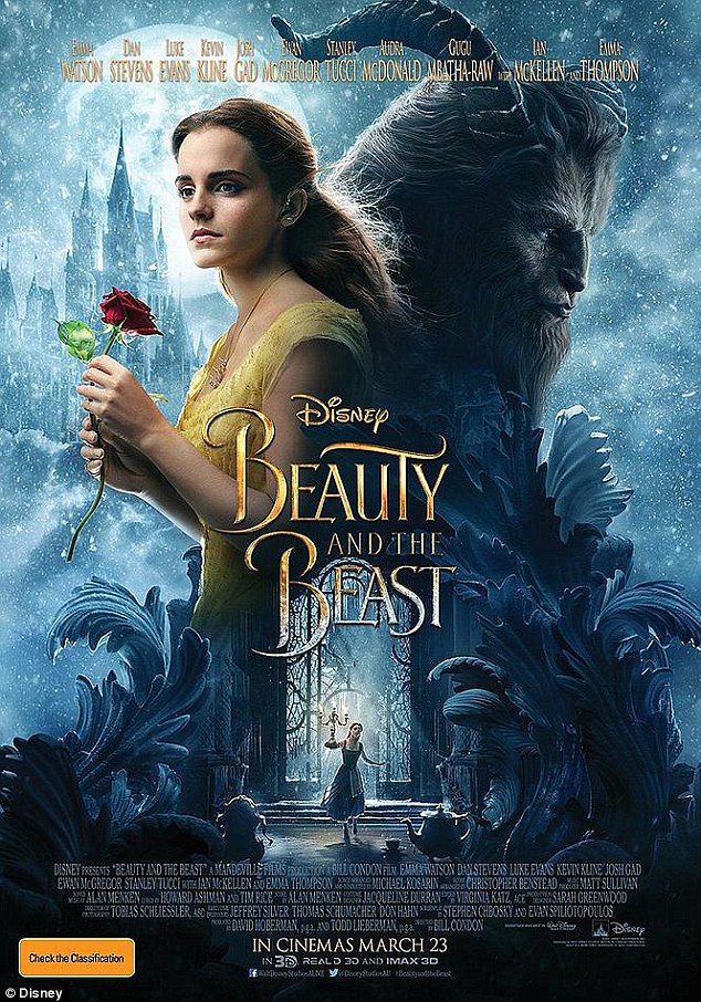 Sing-a-long: The film's soundtrack features new recordings of the animated film's Academy Award winning songs like 'Be Our Guest' and the films titular track 'Beauty And The Beast'
