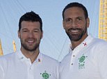 Star Sixes international football tournament launch at The O2 London   24/1/2017
Michael Ballack & Rio Ferdinand