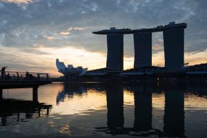 Marina Bay Sands in Singapore is one of the city's most popular destinations.
