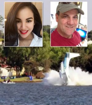Endah Cakrawati, 30, and pilot Peter Lynch died after the plane crashed into the Swan River.