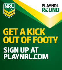 Play NRL Round. Get a kick out of footy. Sign up at PlayNRL.com