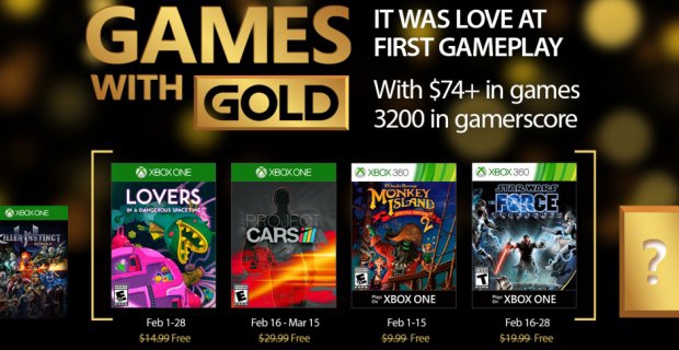 Video for February’s Games with Gold is for Lovers, Pirates, and Force Wielders