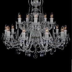 Bohemian Czech Preciosa 30% PBO full lead crystal Maria Theresa Chandelier - Chandeliers