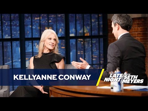 Seth Meyers Interviews Kellyanne Conway About President-Elect Trump