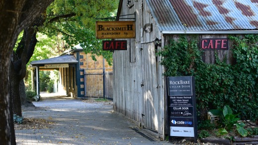 German settlement: Hahndorf in the Adelaide Hills.