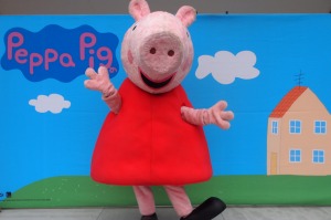 Kids will get to meet the real Peppa Pig.