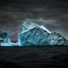 limitierte Edition, Eisbergbilder aus Grönland auf Metal - Fotokunst