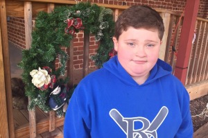 Anthony Mayse was left in tears after being fat-shamed by Santa.