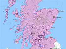 Thumbnail image of map of Scottish Parliament constituencies