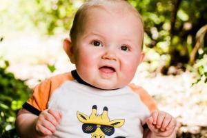 Seven month old Lachlan Alexander Paterson. Lachlan was the second top boys' baby name in Canberra for 2016.