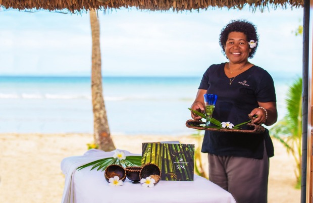 The Spa, Jean Michel Cousteau Fiji Island Resort.