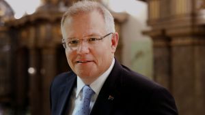 Treasurer Scott Morrison in London. Housing affordability will remain a key battleground for the Coalition and Labor ...