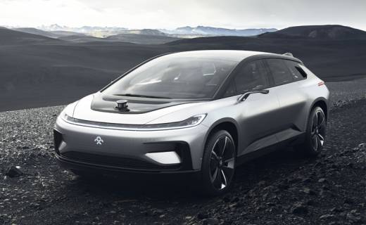 Faraday Future FF91 Debuts At CES