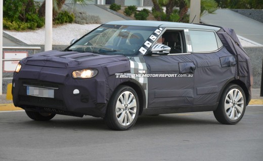 2015 SsangYong X100 Spied Testing